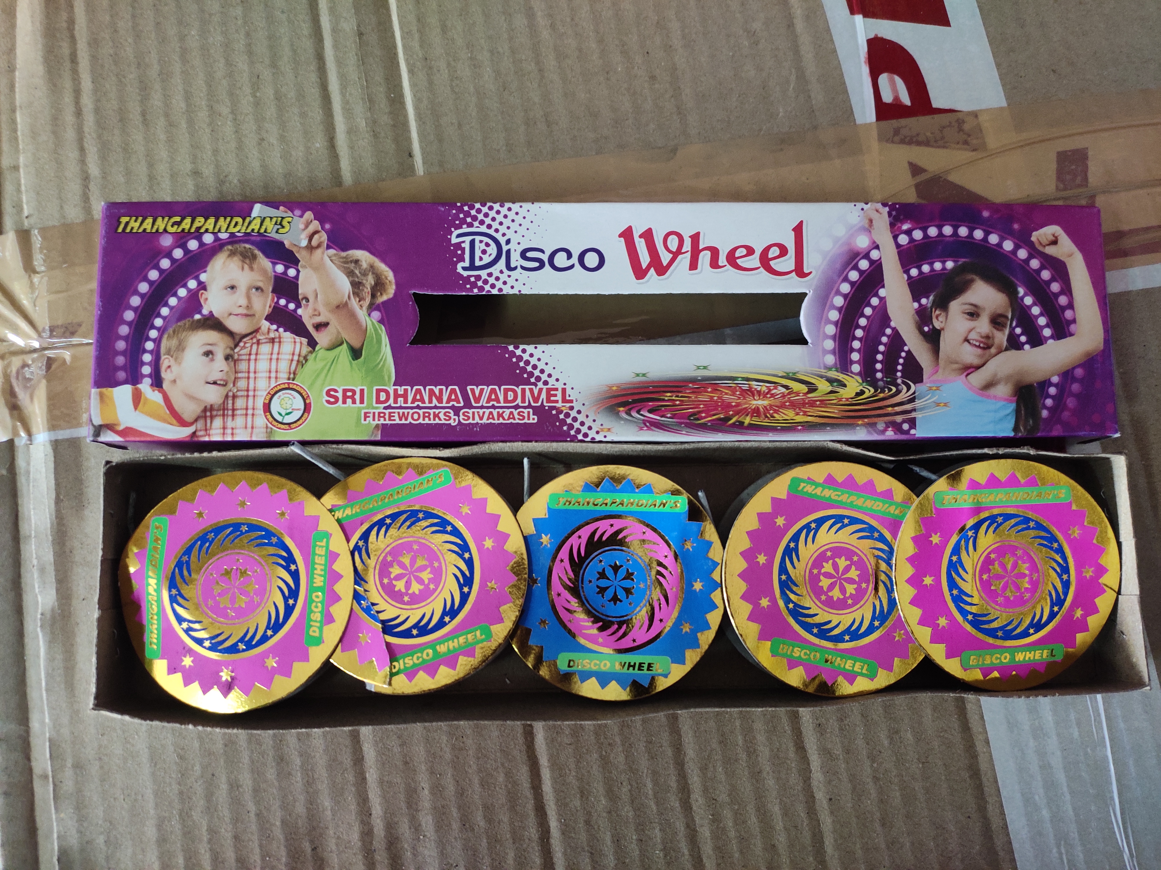 Disco Wheel (5 Pcs)